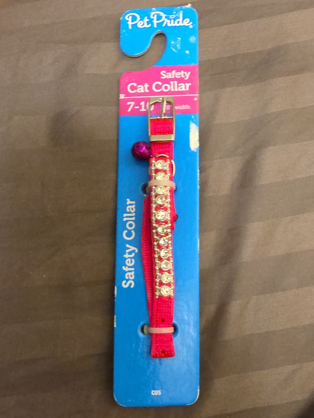 Red Cat Safety Collar with Bell